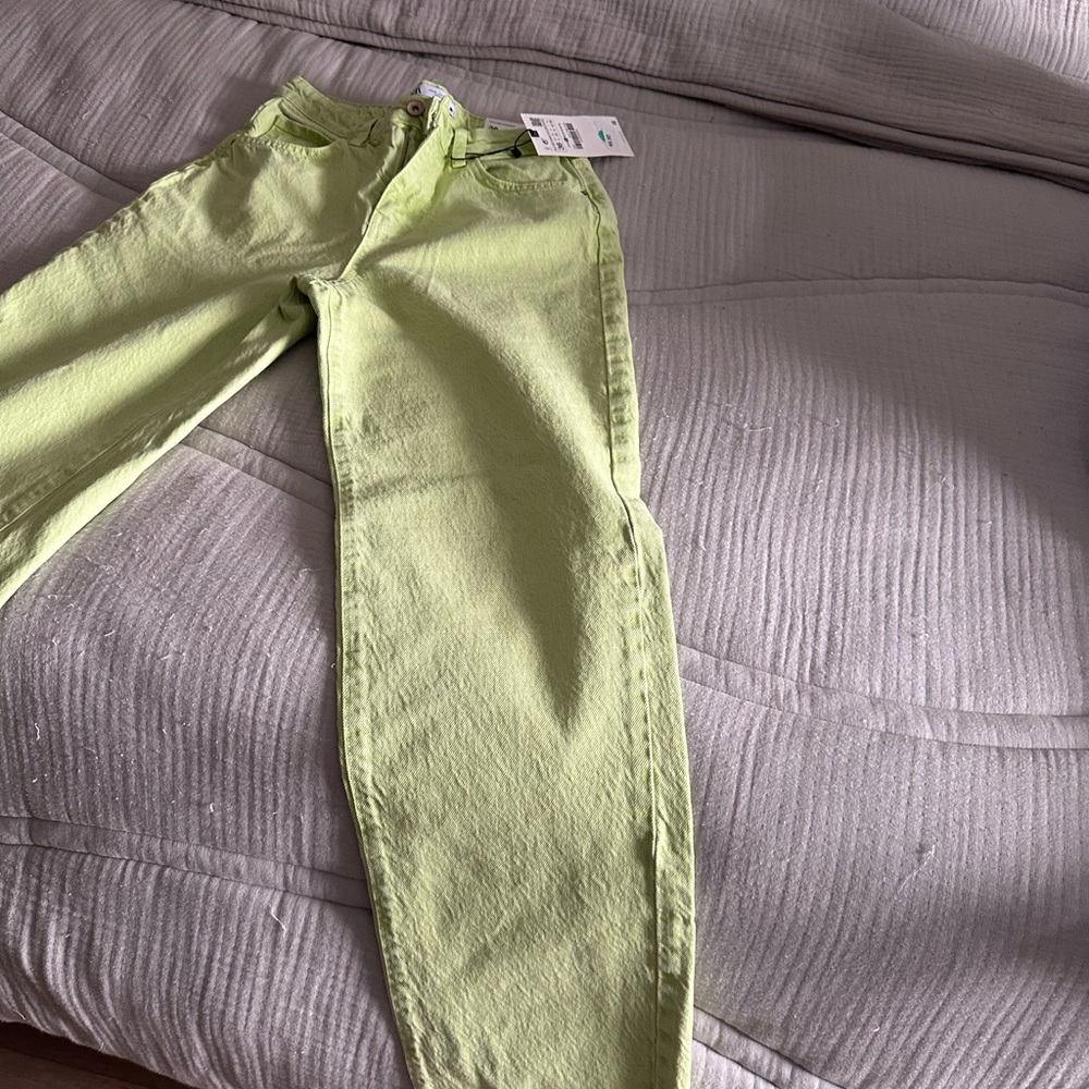 High rise straight Zara jeans